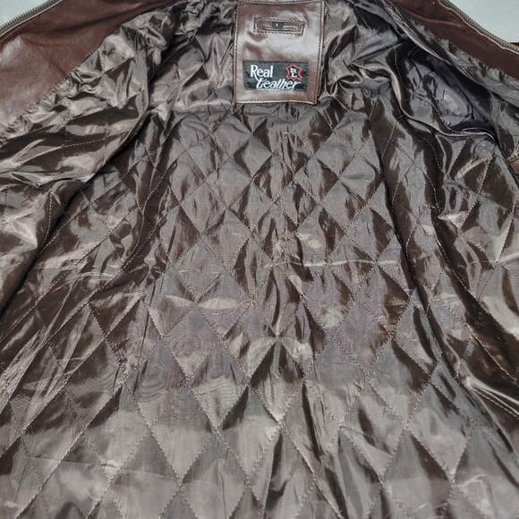 PU LEATHER jacket men's - Picture 5 of 6